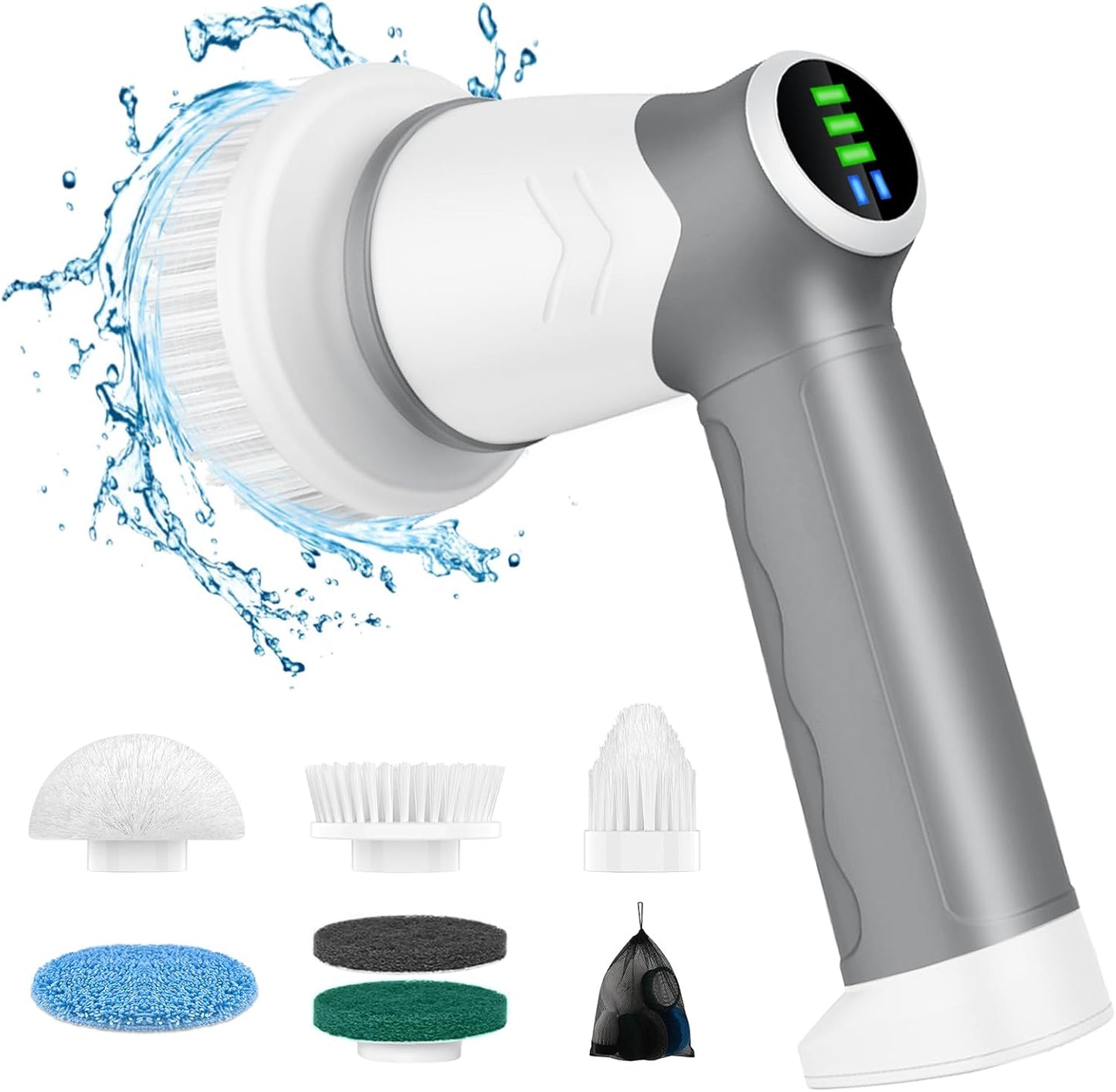 Handheld Electric Dish Scrubber